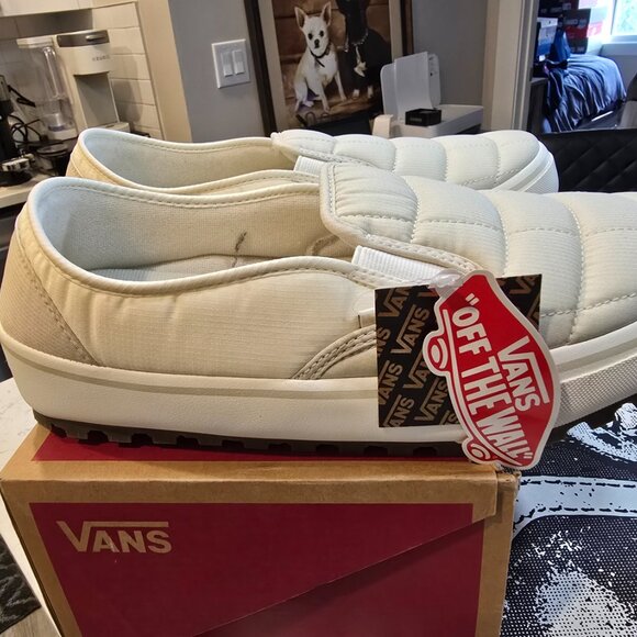 VANS Snow Lodge Slipper Mens US Size 11 Quilted Marshmallow ***RARE*** NEW - Picture 5 of 9